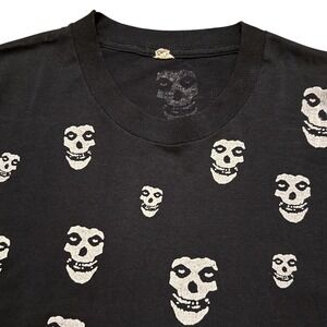 Vintage Rare Misfits Crimson Ghost Skull Single Stitch T-Shirt XL Screen Stars‎